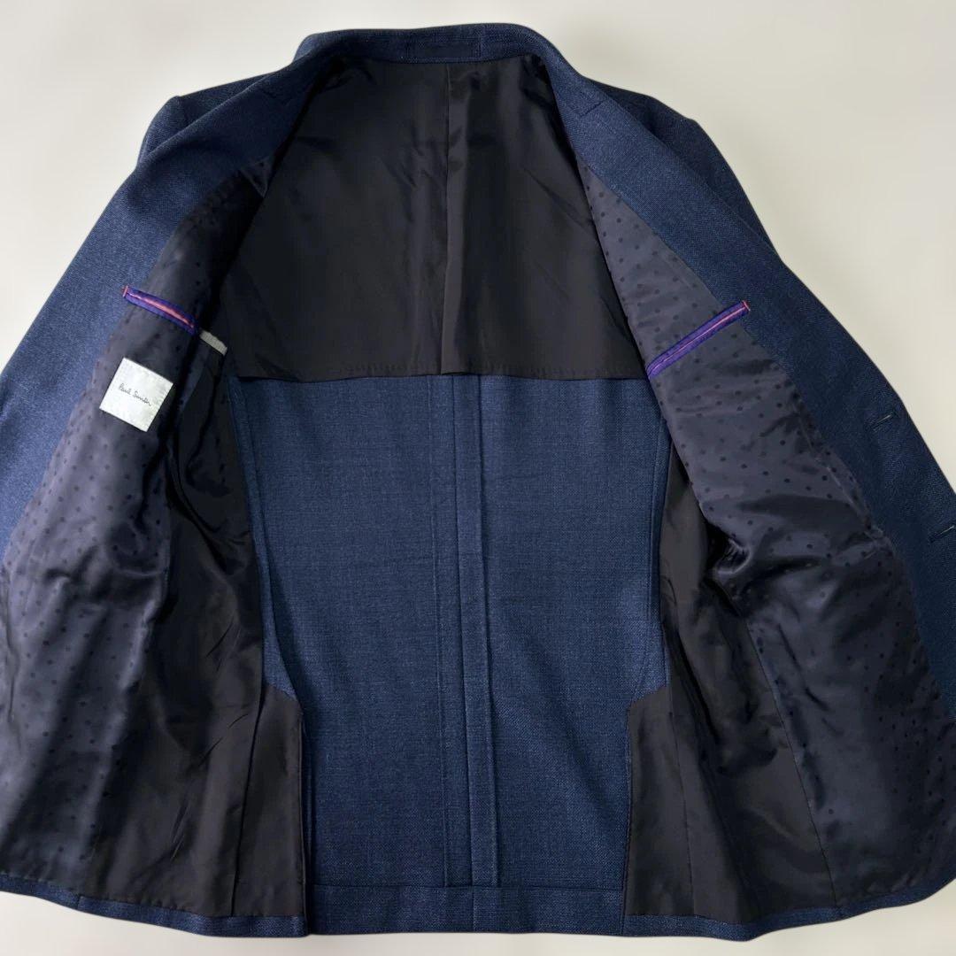 美品 現行 ポールスミス 定価6.6万 トラベル ウール テーラード