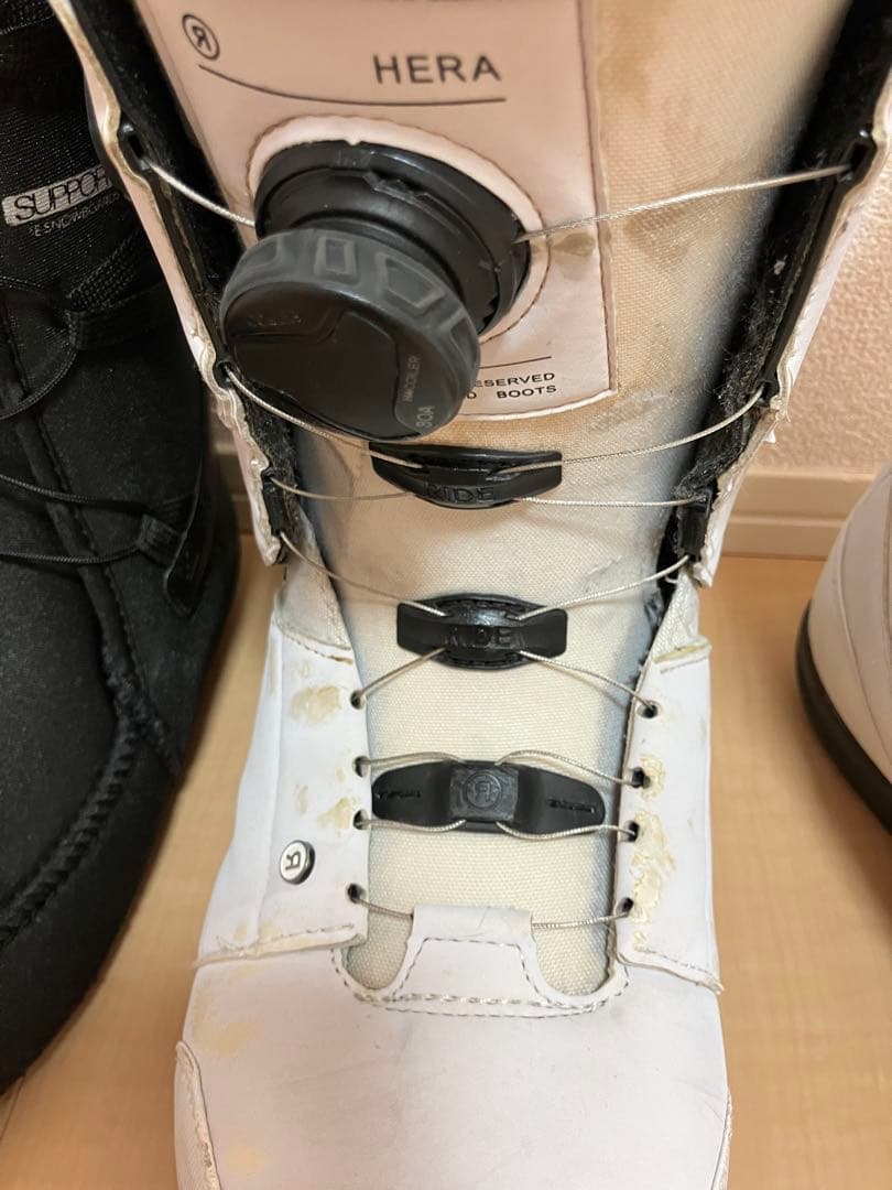 RIDE HERAスノーボードブーツ21-22モデル ホワイト 24.5cm