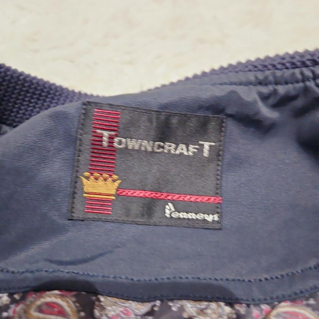 未使用級 タウンクラフト サーモライトダービー ジャケット ペイズリー