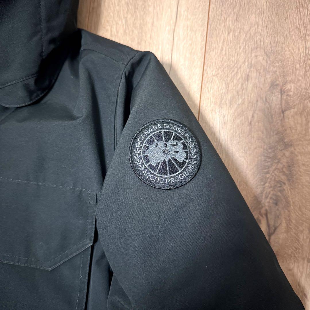 ☆美品☆カナダグース ブラックレーベル メイトランドパーカー M 正規
