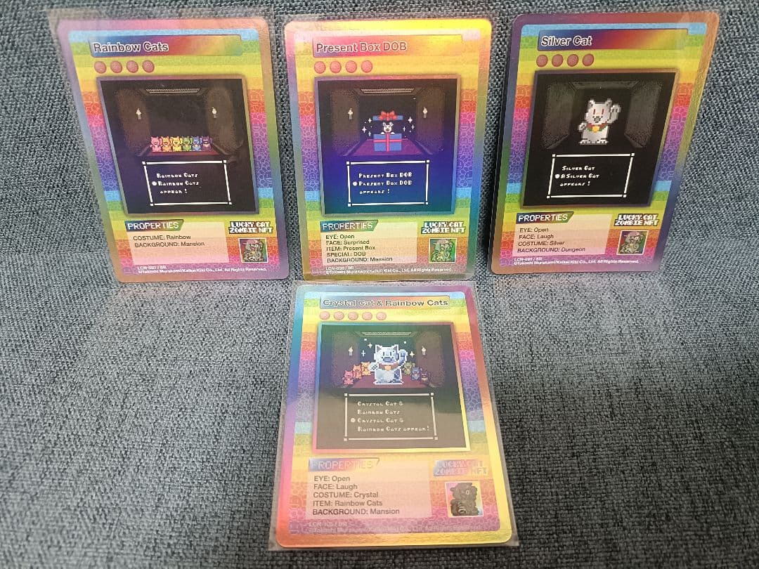 Lucky Cat Zombie NFT 限定トレカ UR SRセット 村上隆 - メルカリ