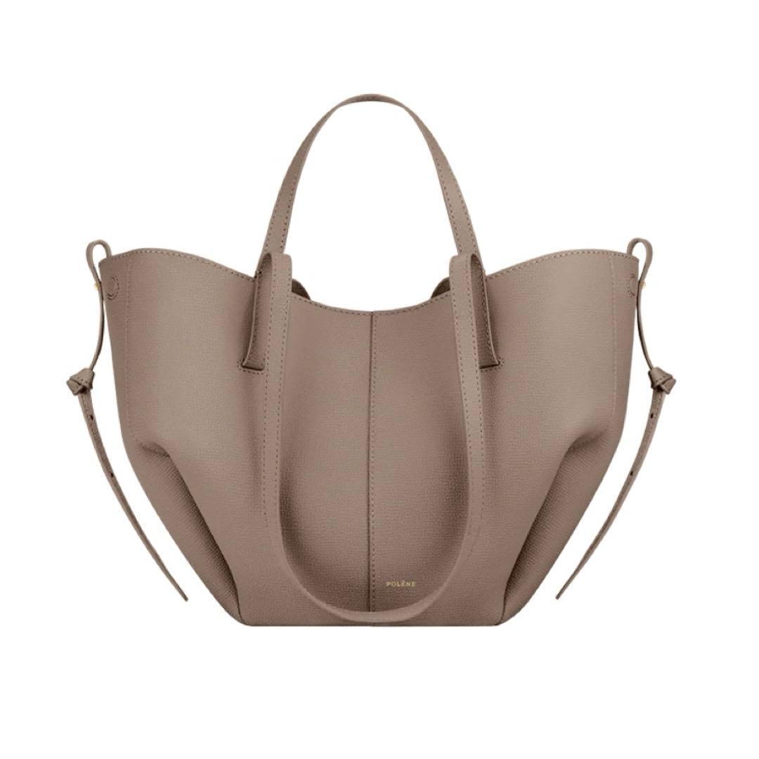 POLENE CYME MINI エディション トープ テクスチャード Polène | バッグ - Cyme - トープ テクスチャード