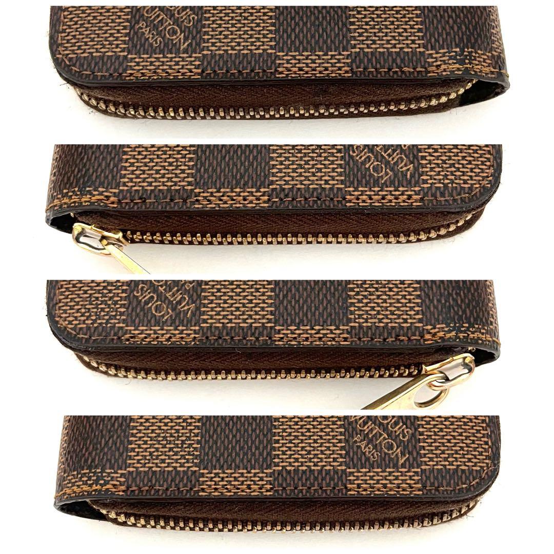 ラウンドファスナージッピーウォレット ルイヴィトン ダミエ 長財布