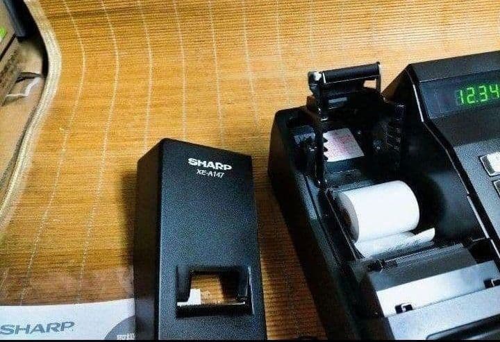 シャープレジスター XE-A147 PC連携売上管理フル設定無料 433335