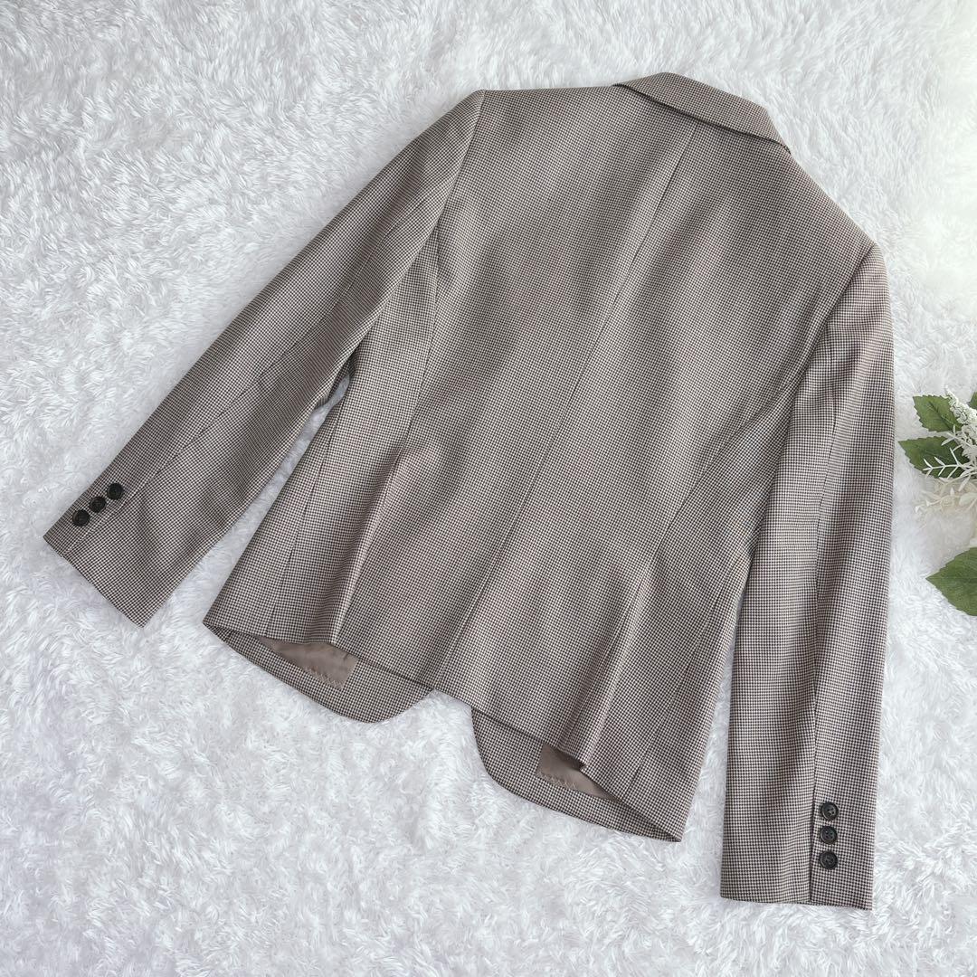 秋カラー✨ニューヨーカー パンツスーツ カシミア混 高品質 上質