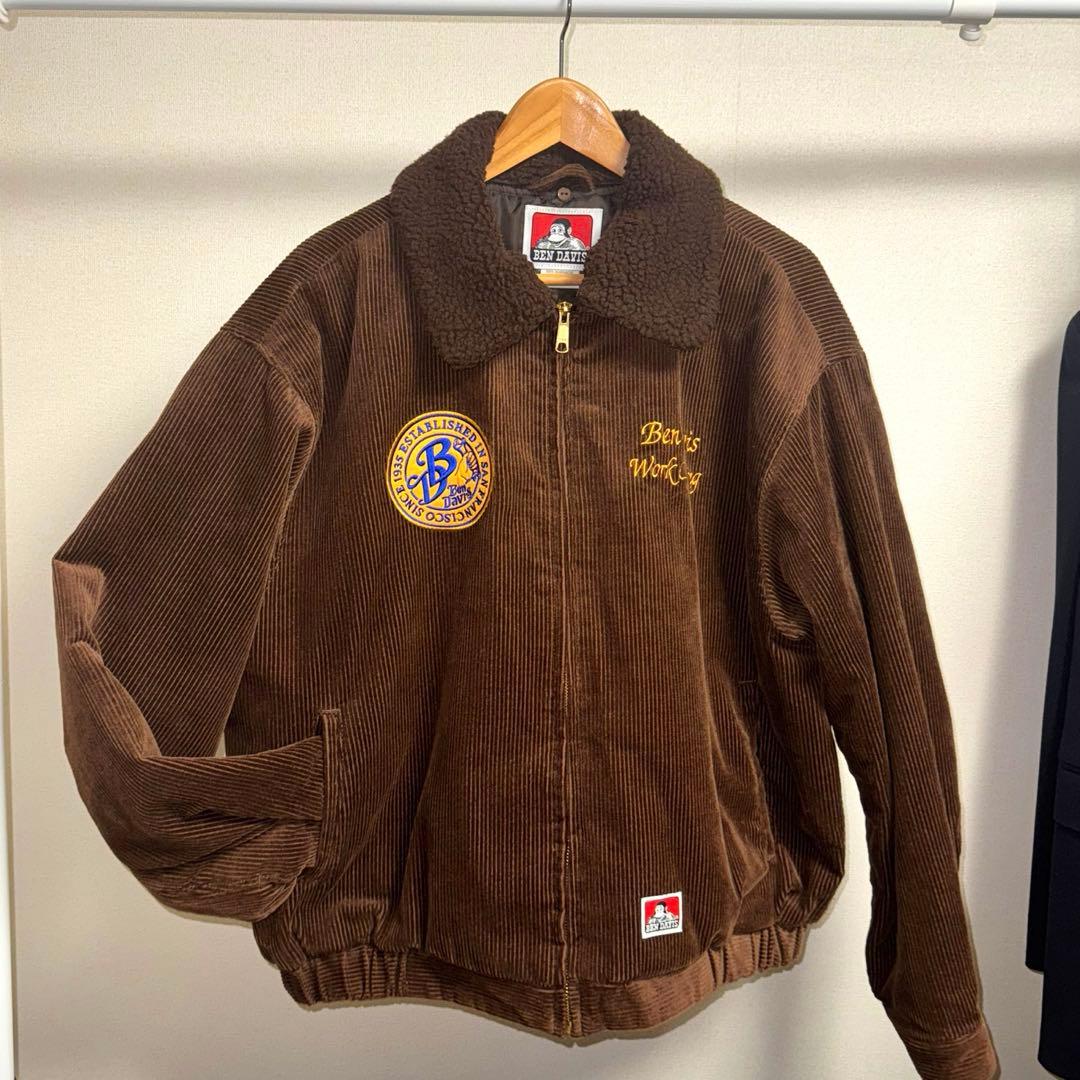 Ben Davis ベンデイビス コーデュロイジャケット 茶色 Lサイズ - メルカリ