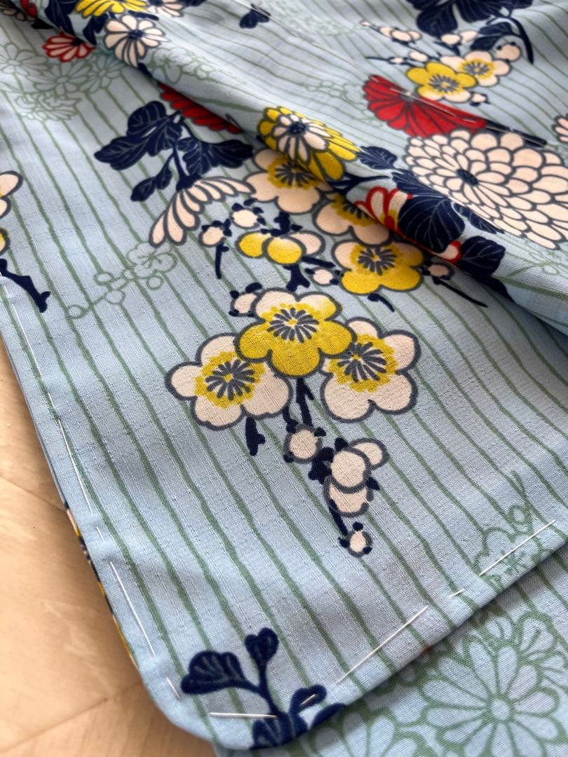 新品・試着のみ】ふりふ浴衣「パパゲーノ」・兵児帯(中古)セット