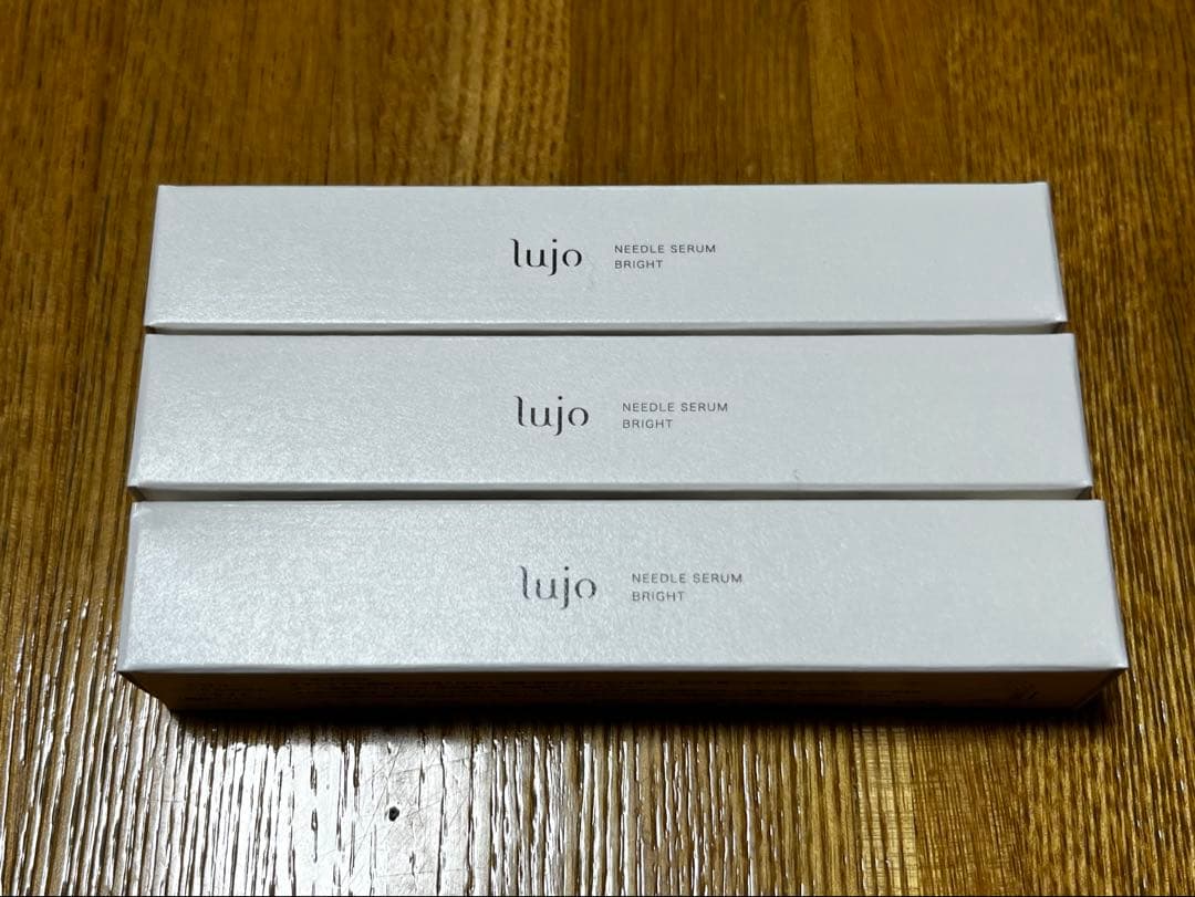lujo NEEDLE SERUM BRIGHT 3本セット lujo（ルジョー） 【公式】ニードルセラム 3本セット 針美容液 アイ