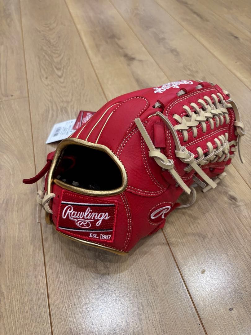 Rawlings一般用オールラウンドグローブ！新品未使用品！即戦力型付け済み！ 野球 ローリングス ジュニア軟式グローブ HYPER TECH R9 SERIES オール