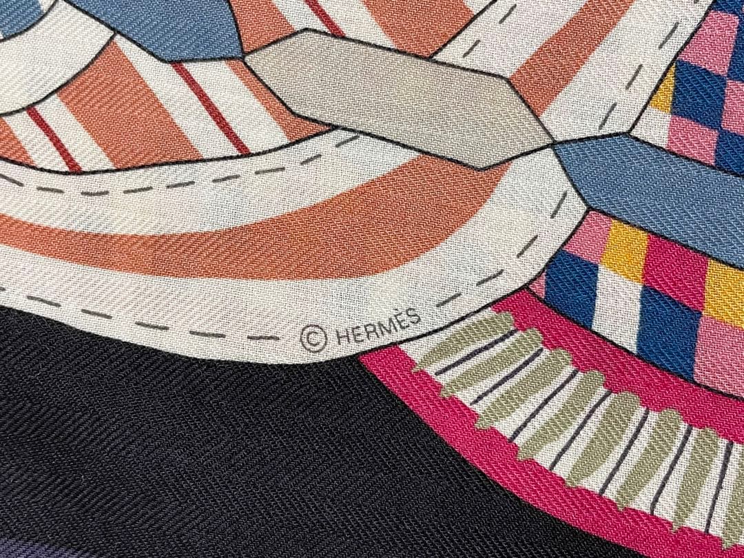 希少！早い者勝ち！】HERMES エルメス カレジェアン 空想の鞍 濃紺