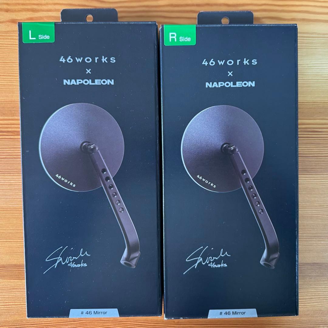 【smz】46ミラー3左右セット 46ミラー1（左側）Φ95mm | タナックス株式会社