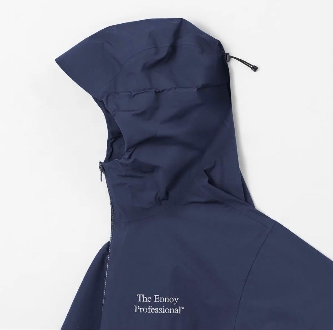 ENNOY 3LAYER SHELL HOODIE (NAVY) - メルカリ
