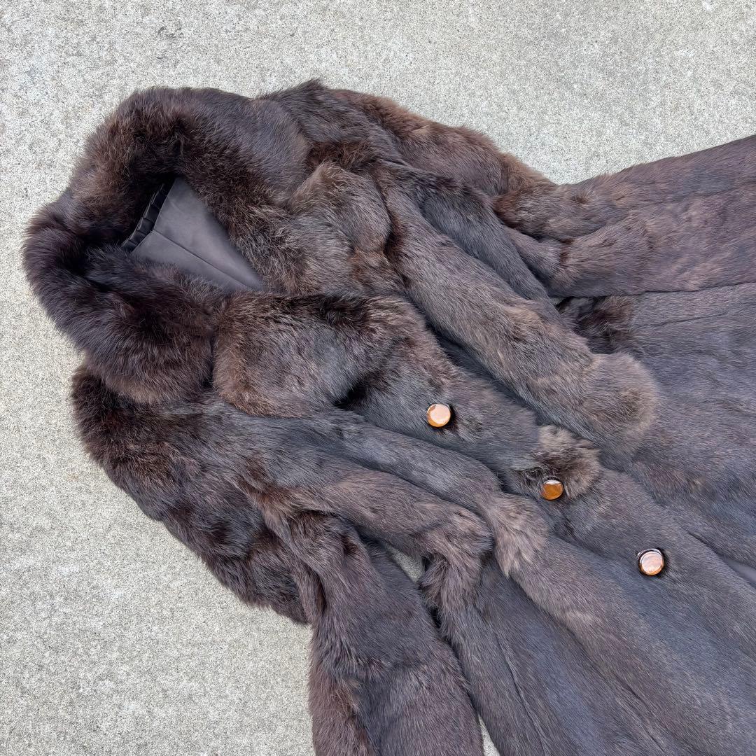 リアルファー コート 女優襟 平成ギャル フェアリーグランジ y2k