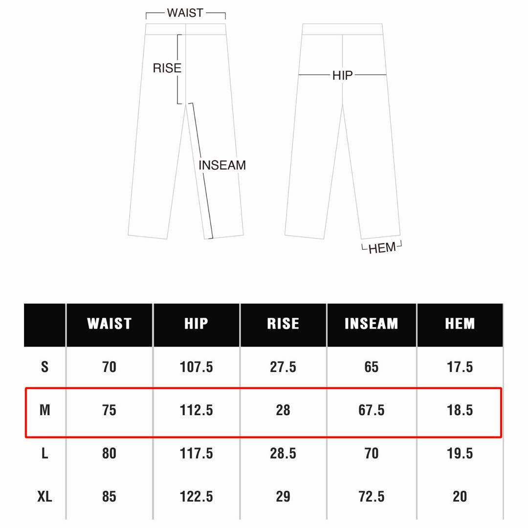 NEIGHBORHOOD TAPERED SILHOUETTE PANTS 24