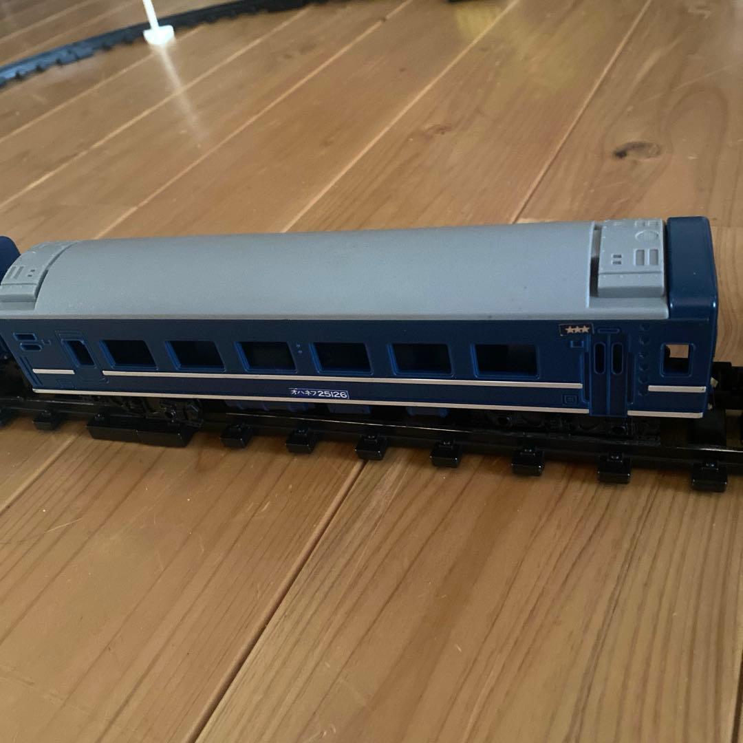 昭和レトロ トミー スーパーレール ブルートレインセット - メルカリ