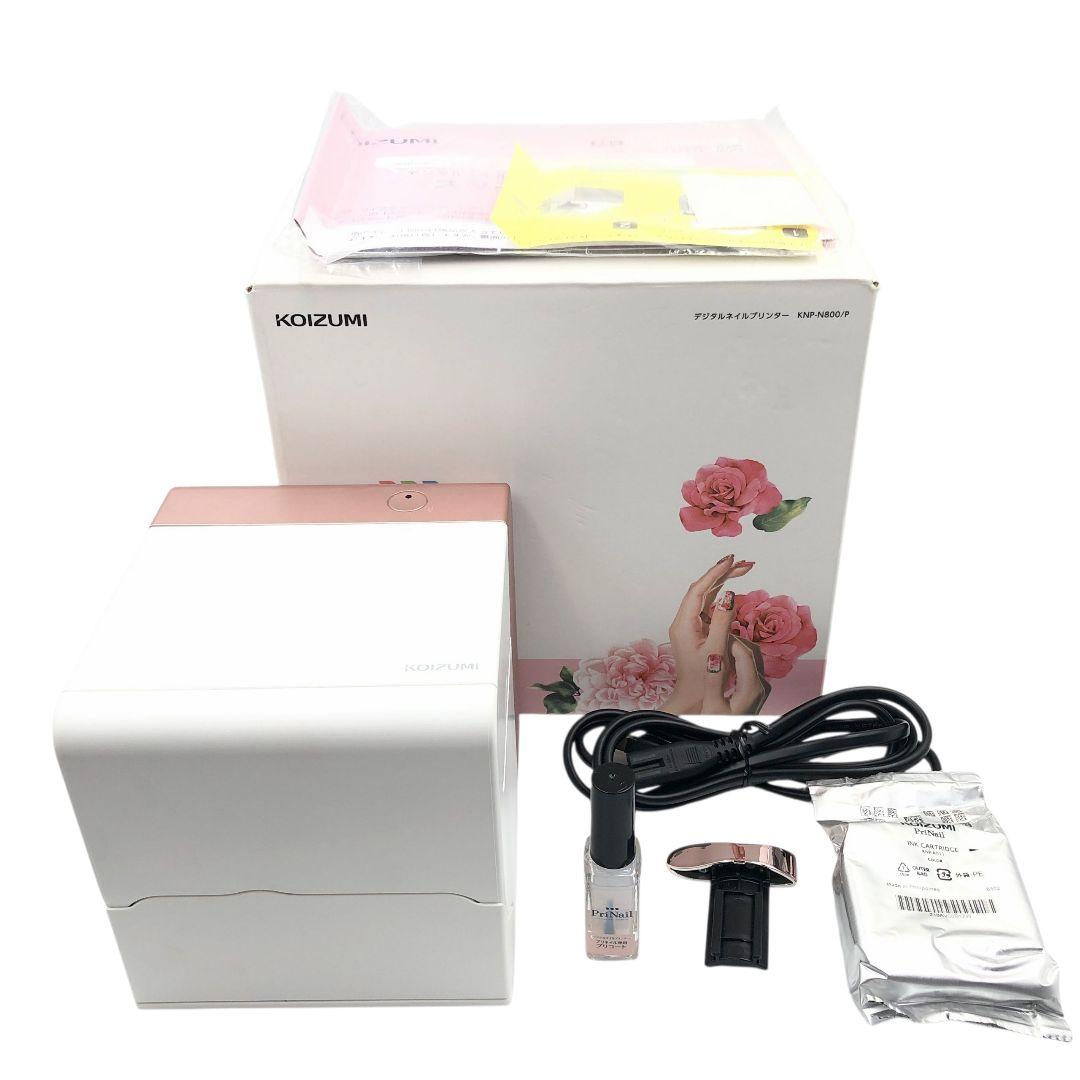 KOIZUMI デジタルネイルプリンター KNP-N800 動作確認済み Amazon.co.jp: コイズミ デジタルネイルプリンター プリネイル ピンク