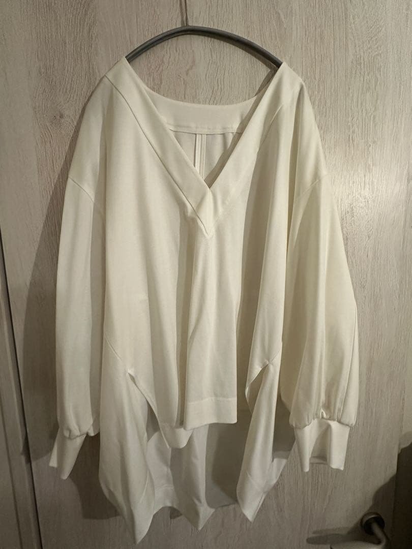 最終値下げ LE PHIL ルフィル ホワイト 長袖シャツ Fサイズ - メルカリ