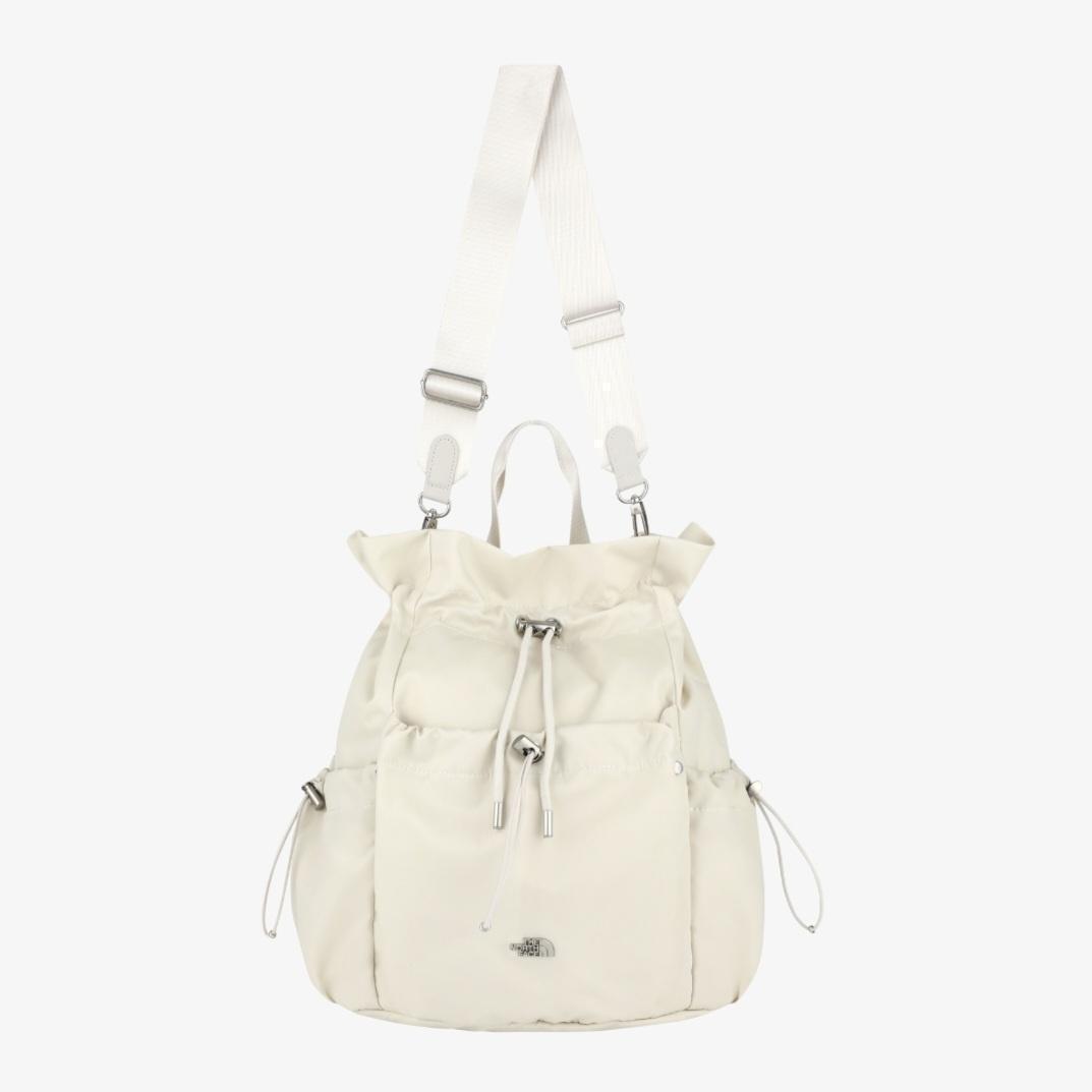 韓国限定】ノースフェイス ホワイトレーベル ボニーパック M クリーム