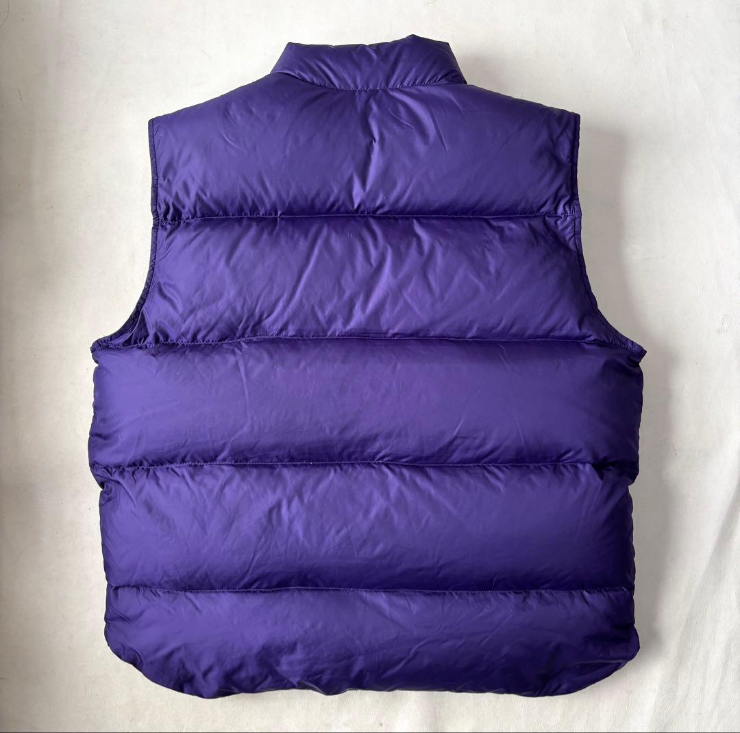 90s L.L.Bean ダウン ベスト M エルエルビーン パープル