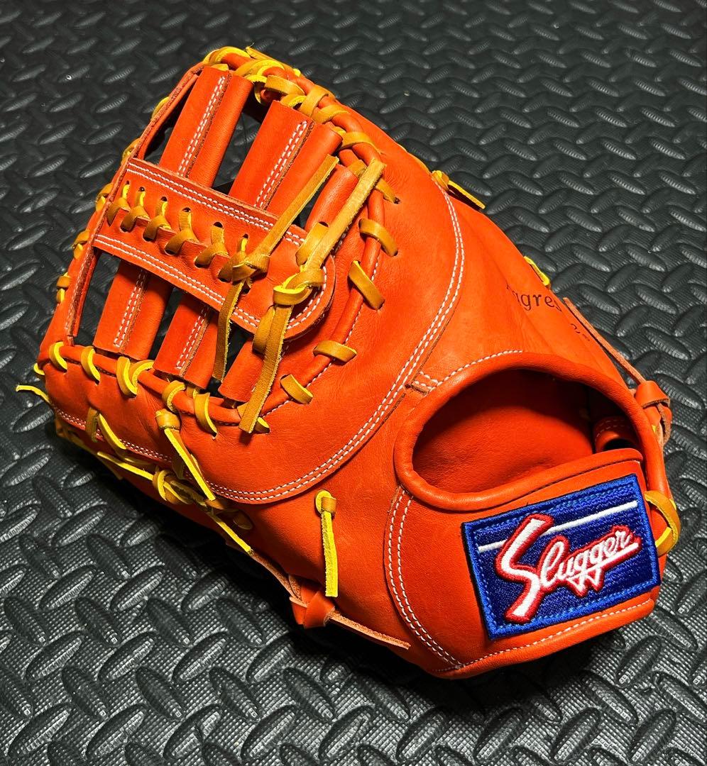 新品 久保田 スラッガー 軟式 ファーストミット 一塁手 KSF-003 左投げ 楽天市場】久保田スラッガー 軟式 ファーストミット KSF-003 Fオレンジ