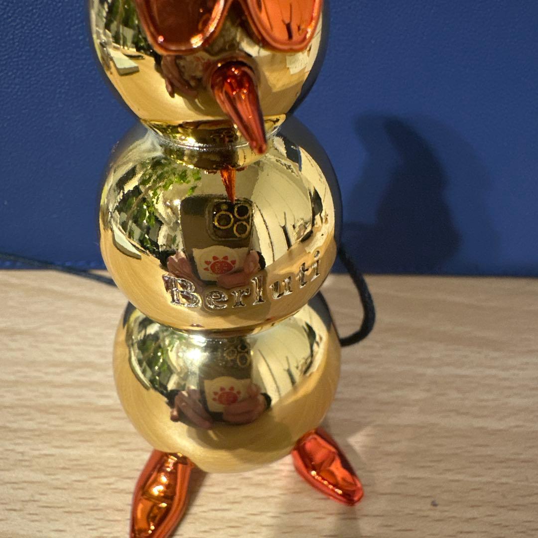 限定非売品⭐️Berutti ベルルッティ ノベルティ ゴールド ストラップ