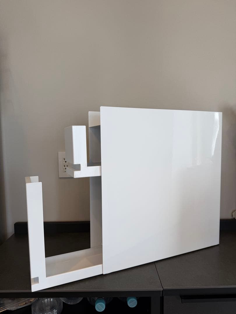 山崎実業(Yamazaki) 隠せる 調味料ラック 2段 ホワイト 山崎実業 隠せる調味料ラック タワー 2段 （ホワイト）