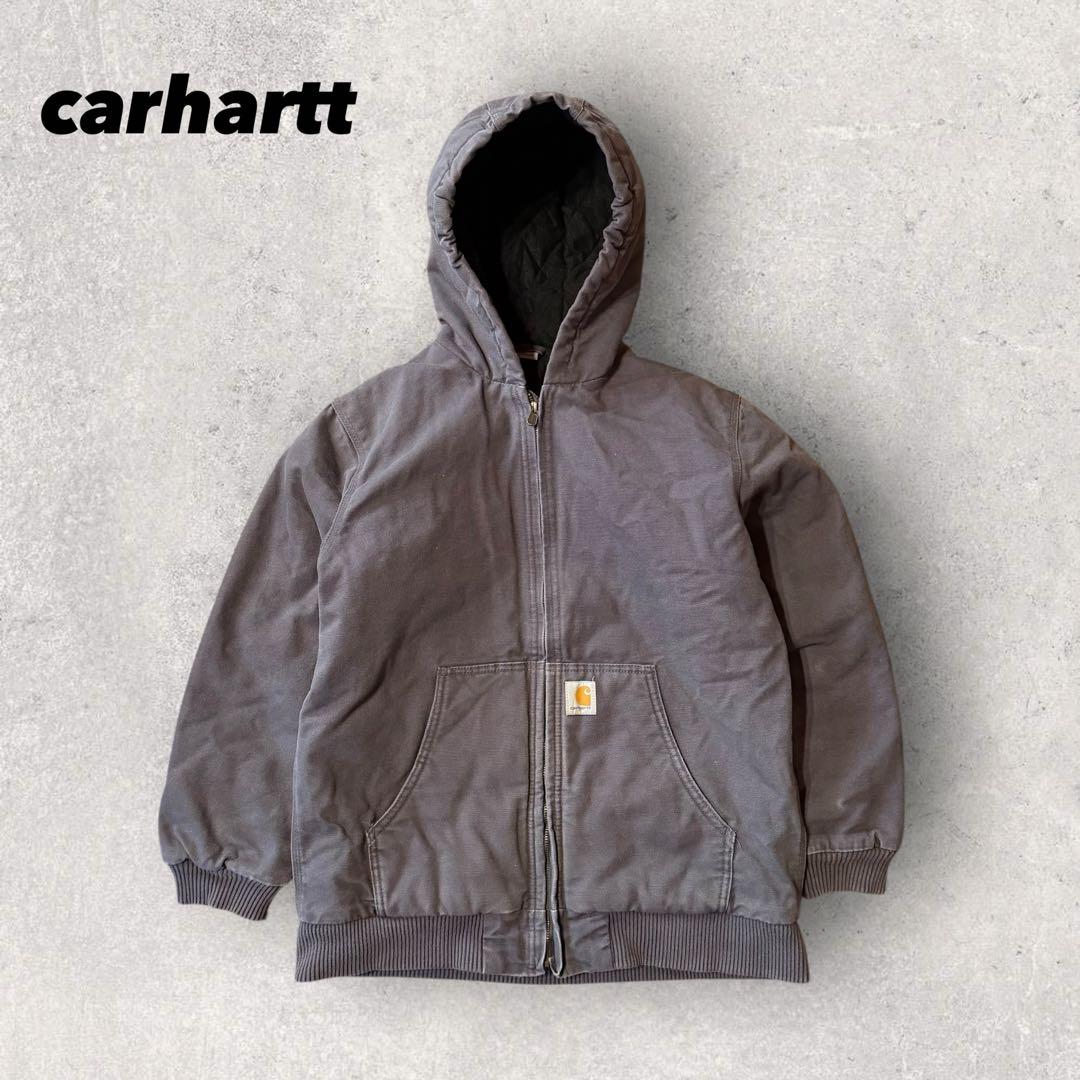 【カーハート】アクティブジャケット　グレー　レディースS ~M相当　人気カラー Carhartt WIP（カーハートワークインプログレス） コート ジャケット
