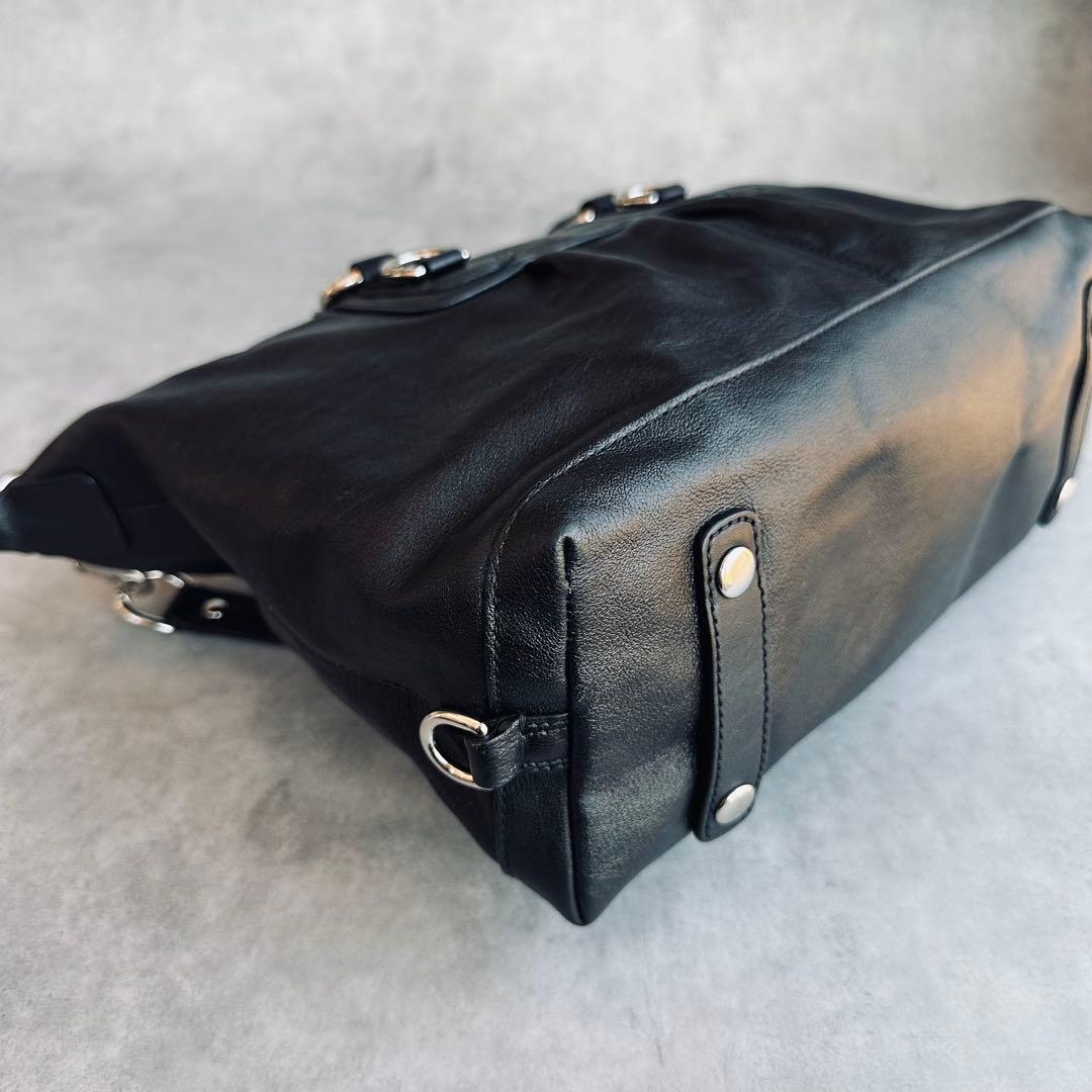 Y2K COACH Ashley Satchel 2way Bag BLACK - メルカリ