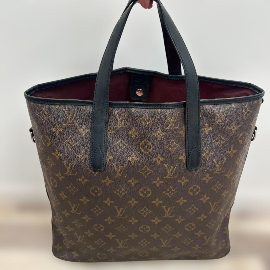 ルイヴィトン デイヴィス モノグラム マカサー 2way バッグ【鑑定済】 LOUIS VUITTON】ルイヴィトン『モノグラム マカサー ウィークエンド