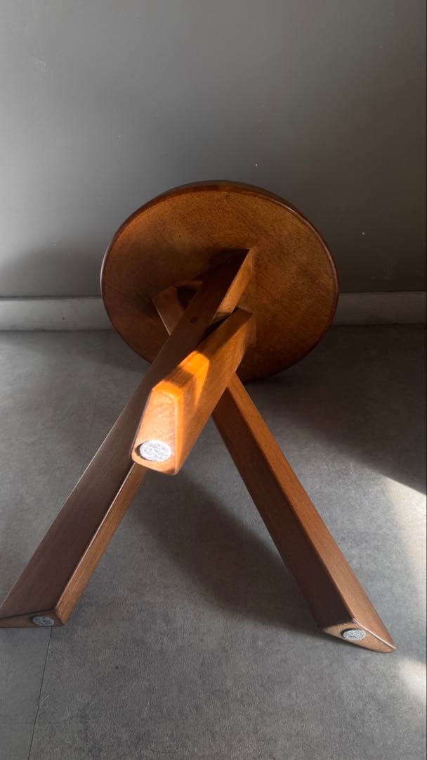 ピエールシャポー シャルロットペリアン スツール 捻じ脚型 リ