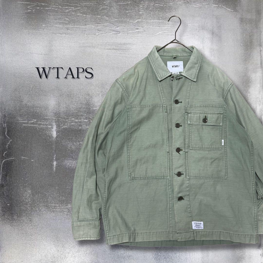 WTAPS ワークシャツジャケット HBT LS M ミリタリー 美品】 WTAPS / ダブルタップス | JUNGLE LS / リップストップ