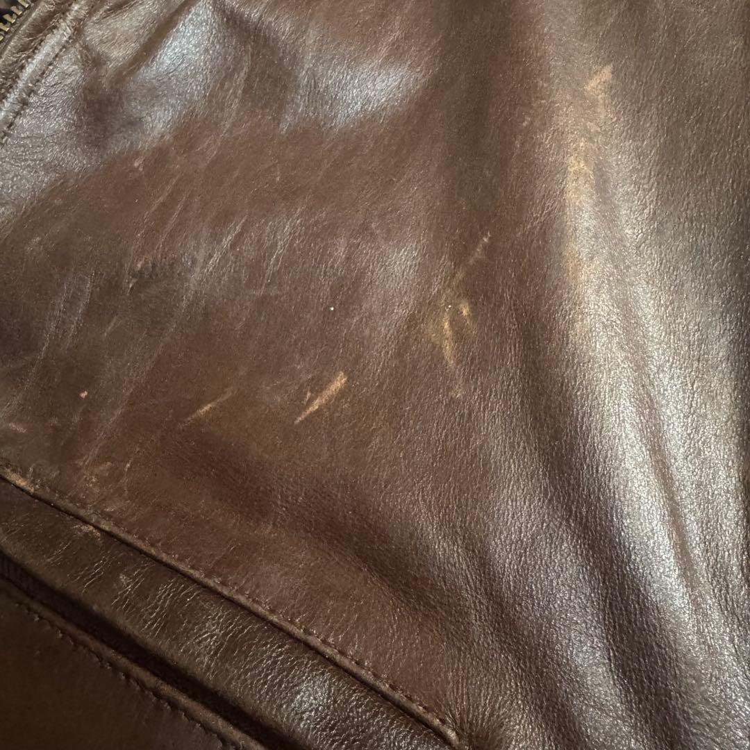 シングルライダースレザージャケット ドリズラージャケット