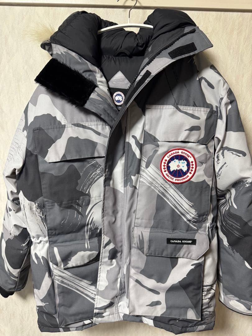   カモフラージュ ダウンジャケット ホームアイホーム ダウンジャケット メンズ カモフラージュ 赤