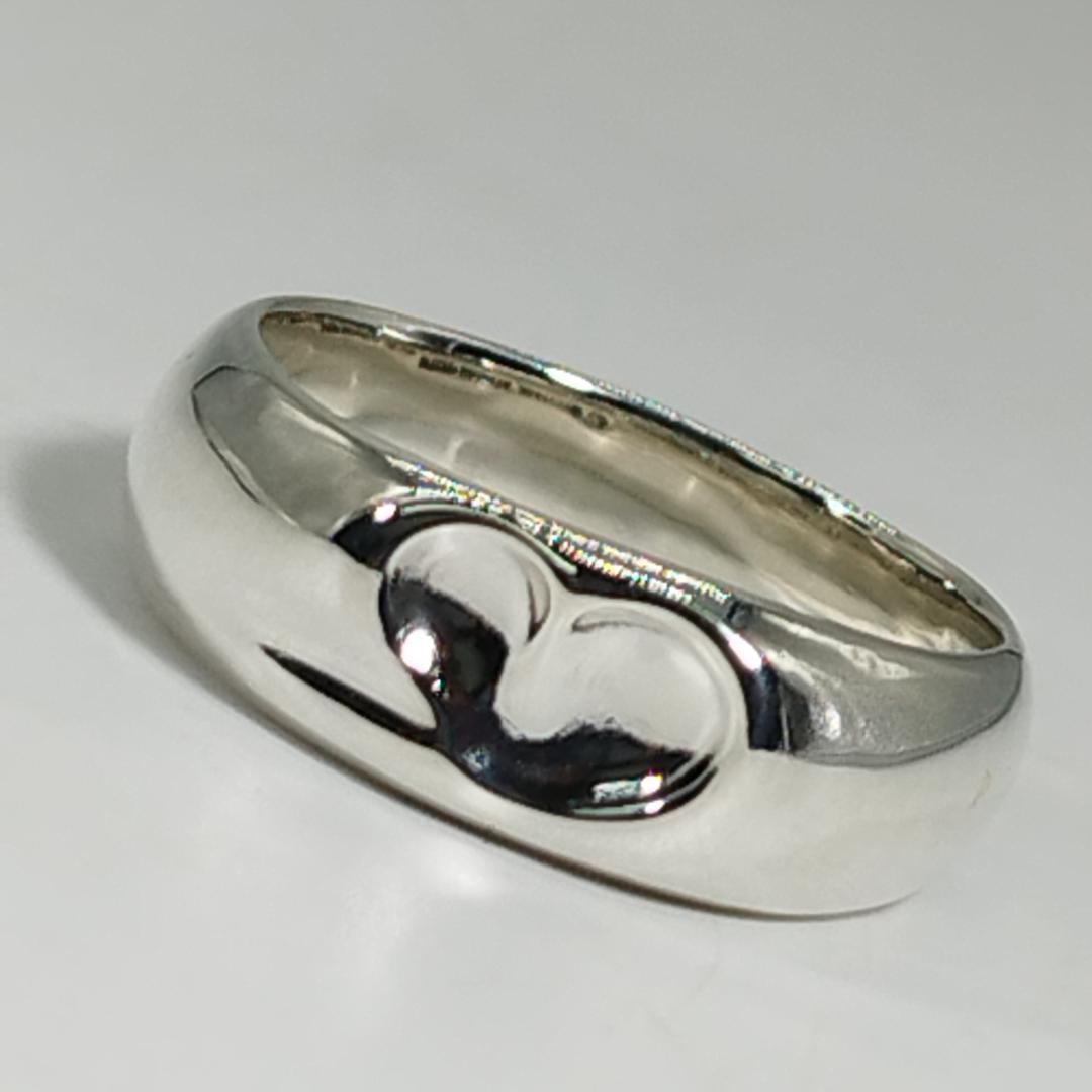 新品仕上げ TIFFANY カーブドハート リング 12号 シルバー925 - メルカリ
