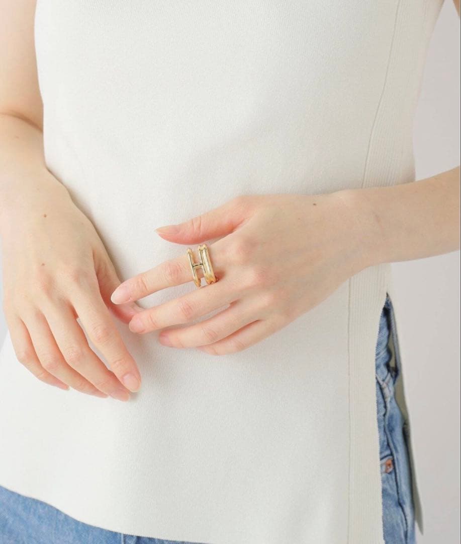 新品Hirotaka ヒロタカ Sand Dune Layered Ring - メルカリ