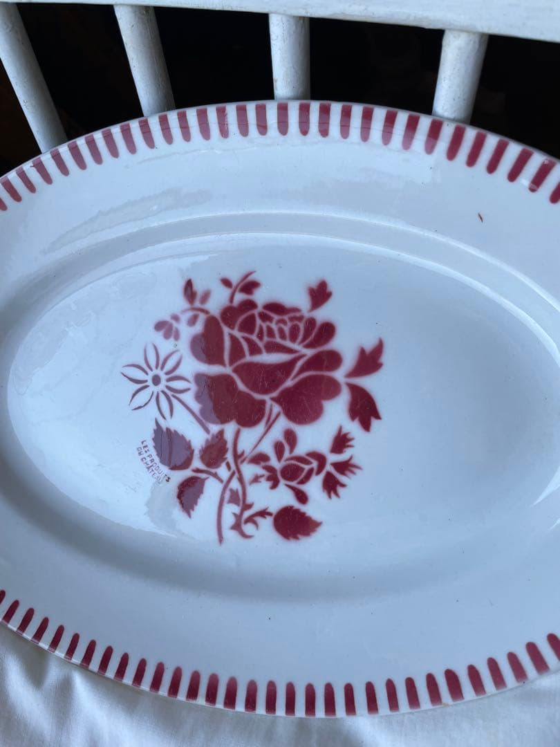 murakawa 様専用陶器 リュネビル オーバル 楕円形 大皿 薔薇 ラヴィエ