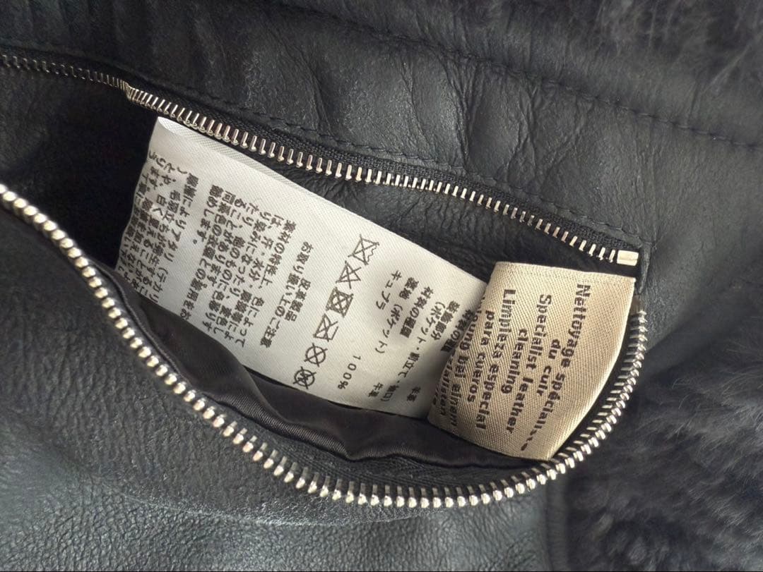 定価213万円 HERMES エルメス 表革 ロングムートンコート - メルカリ