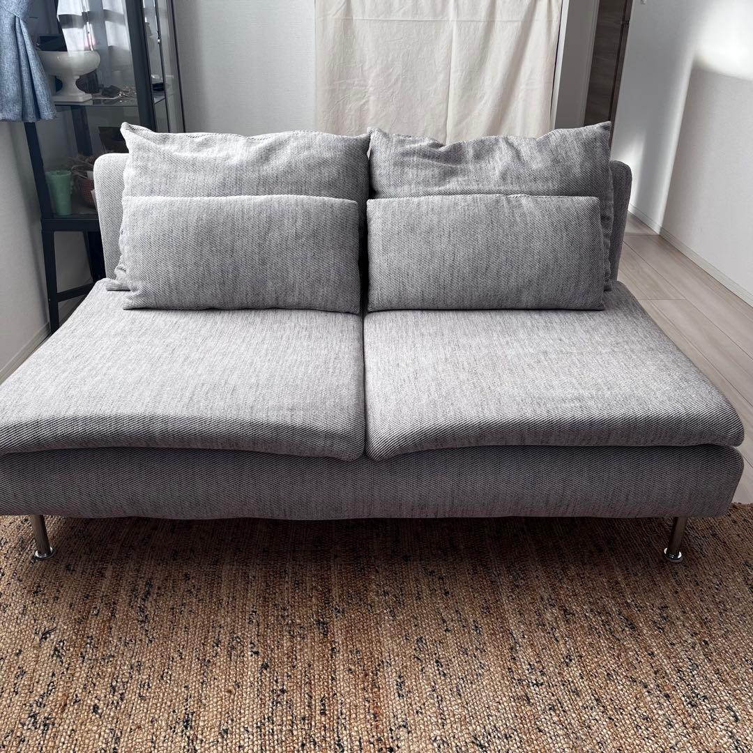 IKEA SÖDERHAMN ソーデルハムン ヴィーアルプ ベージュ/ブラウン