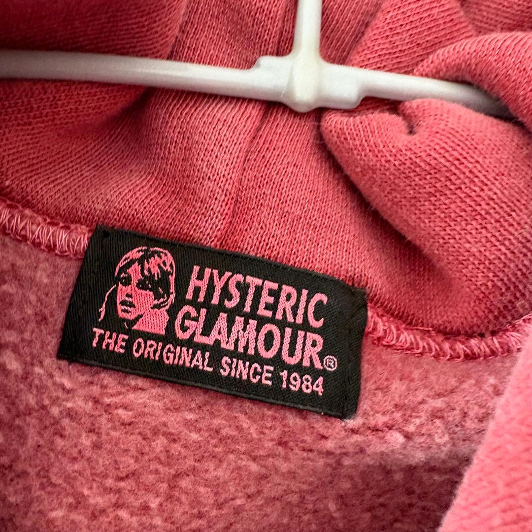 ヒステリックグラマー CAT WOMAN パーカー ピンク 裏起毛 - メルカリ