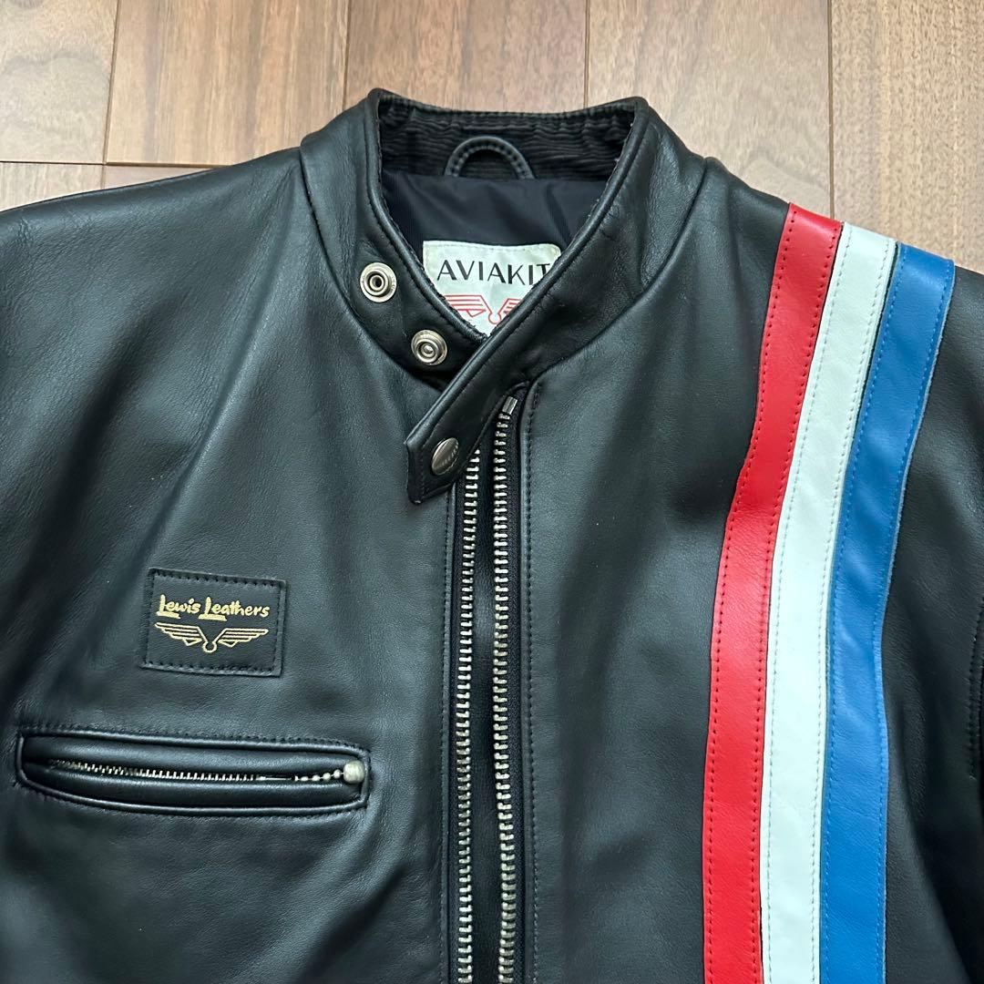 ルイスレザー シングルライダース スポーツマン イージーライダー 36