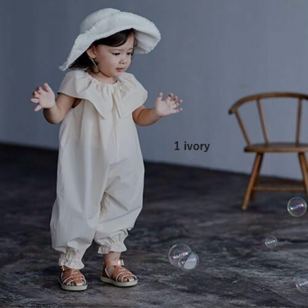 MARLMARNLフリル付きプレイウエア アイボリー80 楽天市場】マールマール MARLMARL プレイウェア セット / ポフ