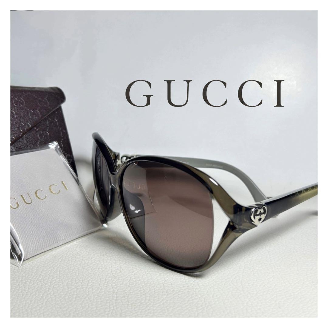 GUCCI インターロッキング ハートサングラス GUCCI(グッチ) ⁄ インターロッキングGハート⁄サングラス⁄赤⁄グッチ