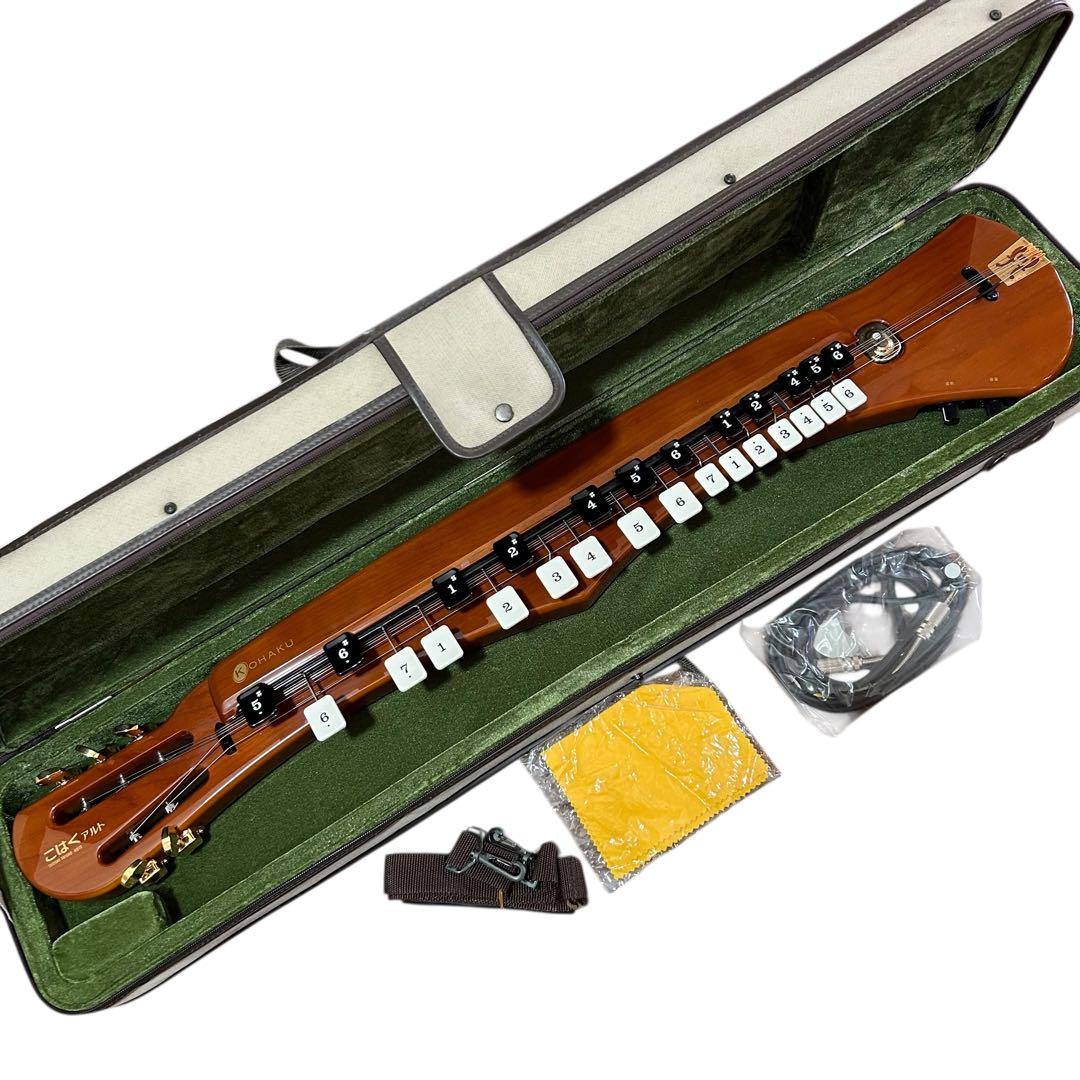 SUZUKI 電気大正琴 こはく アルト CHK-3 セミハードケース付き SUZUKI 電気大正琴 こはく アルト CHK-3 セミハードケース付き - メルカリ