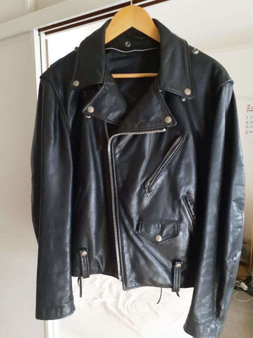 希少 Schott 125 ダブルライダース ブラック　40 SCHOTT [ショット] 125 DOUBLE RIDERS-Jalana