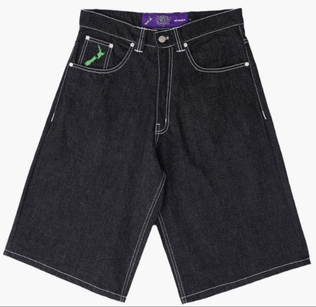 always do what you should do デニムハーフパンツ M - メルカリ