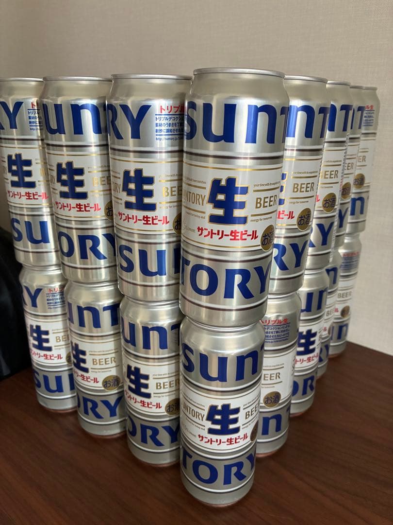 ビール500ml40本 サントリー生ビールまとめ売り サントリー 生ビール 500ml 24本 1ケースの通信販売