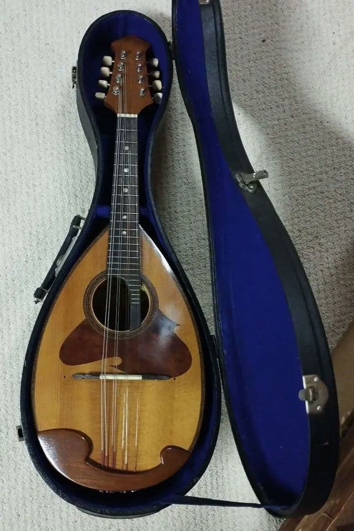 マンドリン　SUZUKIバイオリン社製　ハードケース付き　228　送料込み スズキ（SUZUKI） SUZUKI No.228 1969年 Mandolin マンドリン