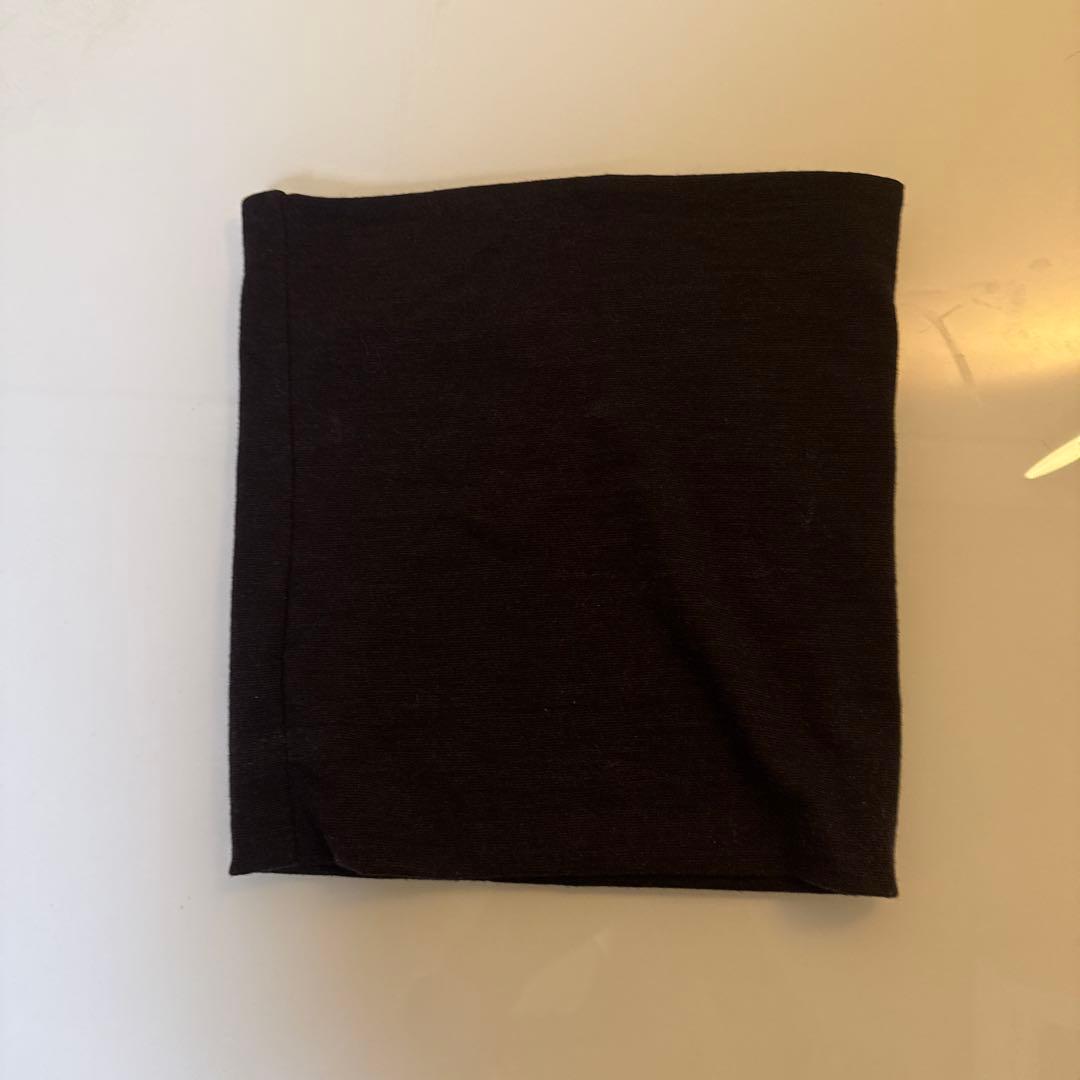 comoli 24AW ウール天竺 ネックウォーマー チャコール