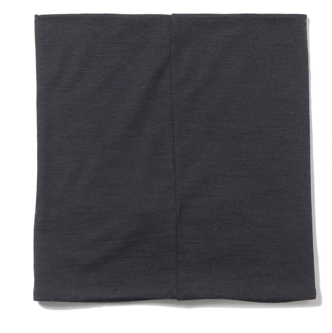 comoli 24AW ウール天竺 ネックウォーマー チャコール