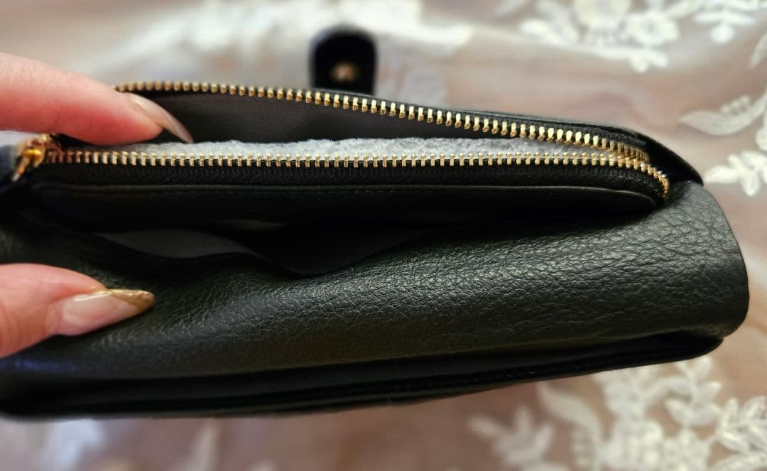 ともちゃん☆様専用niko and ニコアンド レザーウォレット 牛革 長財布